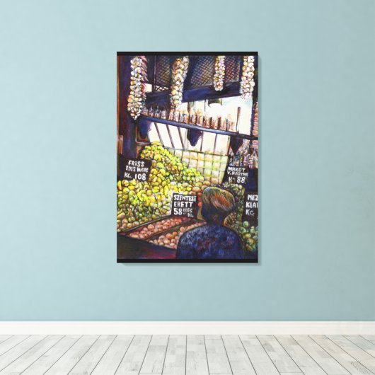 Toile Dimensions de curiosité (Insitu (Plancher de Bois))