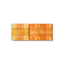 Toile d'impression Abstraite rayée orange