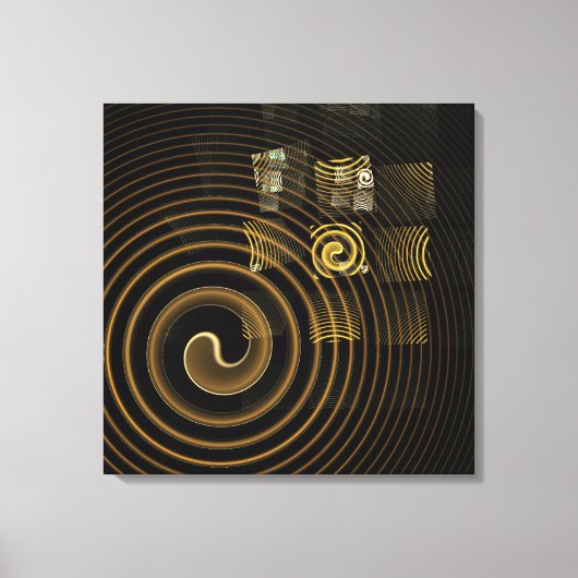 Toile d'impression de l'art Abstrait de l'hypnose (Recto)