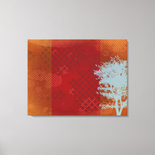 Toile d'impression enrobée de l'arbre Abstrait