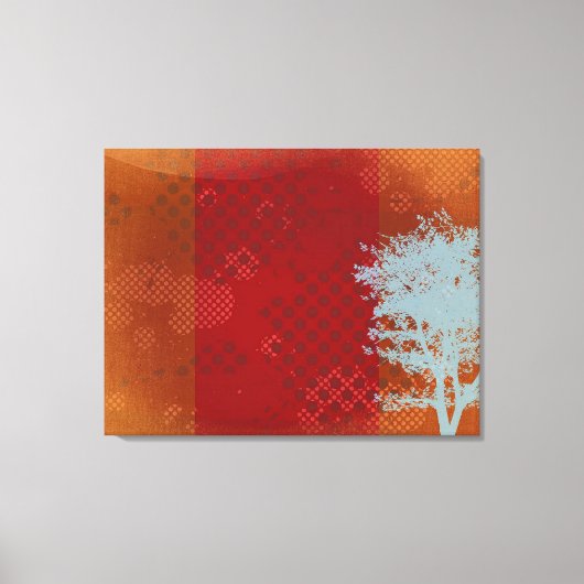 Toile d'impression enrobée de l'arbre Abstrait (Recto)