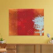 Toile d'impression enrobée de l'arbre Abstrait (Insitu(Salon))