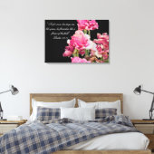 Toile d'impression Vers de Rose Fanée (Insitu(Chambre))