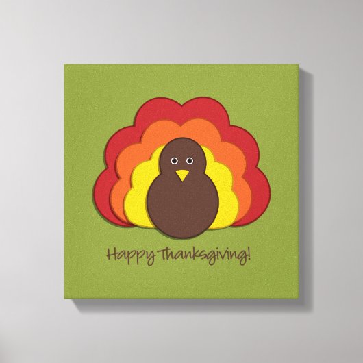 Toile Dinde de Thanksgiving (Recto)