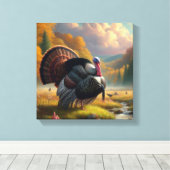 Toile Dindon Saison Automne Nature Faune (Insitu (Plancher de Bois))