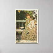 Toile Dîner par Jessie Willcox Smith (Recto)