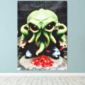 Toile Dinner with Cthulhu (Insitu (Plancher de Bois))