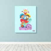 Toile Dino Ranch Friends (Insitu (Plancher de Bois))