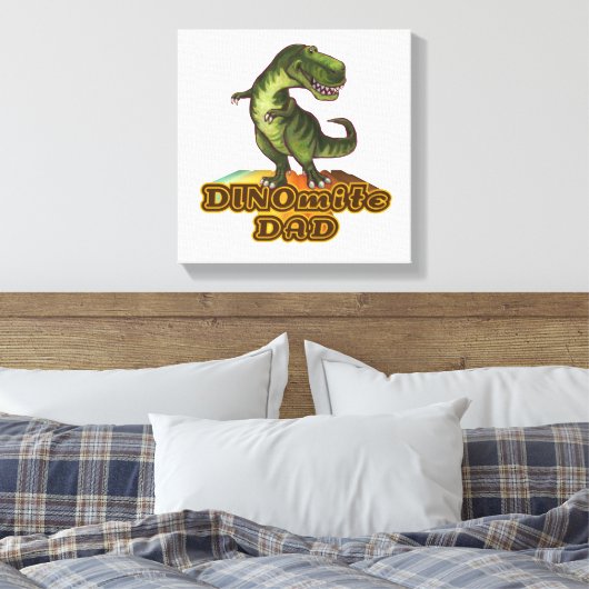Toile Dinomite Papa (Insitu(Chambre))
