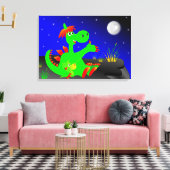 Toile Dinosaure (Insitu(Salon))