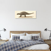 Toile Dinosaure crétacé Ankylosaurus (Insitu(Chambre))