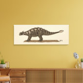 Toile Dinosaure crétacé Ankylosaurus (Insitu(Salon))