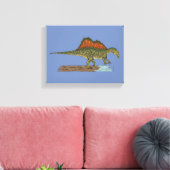 Toile Dinosaure Crétacé Spinosaurus (Insitu(Salon))