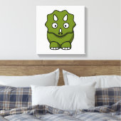 Toile Dinosaure de caricature (Insitu(Chambre))