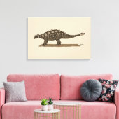 Toile Dinosaure du Crétacé Ankylosaurus (Insitu(Salon))