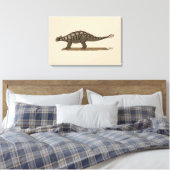 Toile Dinosaure du Crétacé Ankylosaurus (Insitu(Chambre))