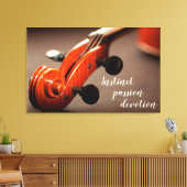 Toile d'inspiration pour la tête de violon (Insitu(Salon))