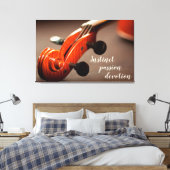 Toile d'inspiration pour la tête de violon (Insitu(Chambre))