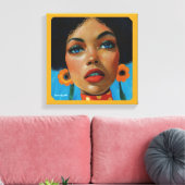 Toile Dionne par KAB Premium Wrapped Canvas (Insitu(Salon))