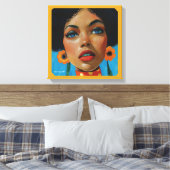 Toile Dionne par KAB Premium Wrapped Canvas (Insitu(Chambre))