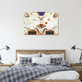 Toile Diptyque avec fleurs et insectes, 1591 (Insitu(Chambre))