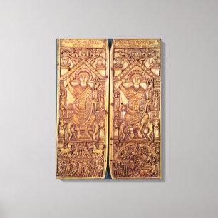 Toile Diptyque consulaire Anastasius découpé