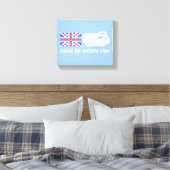 Toile Dirigé par les Cochons de Guinée (Insitu(Chambre))