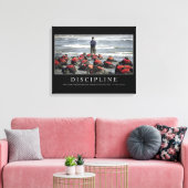 Toile Discipline : Citation Inspirationnelle (Insitu(Salon))