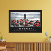 Toile Discipline : Citation Inspirationnelle (Insitu(Salon))