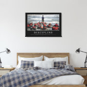 Toile Discipline : Citation Inspirationnelle (Insitu(Chambre))