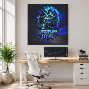 Toile Discipline Plutôt que Battage Médiatique Bitcoin C