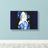 Toile Disco Gal Fredda des années 70 (Insitu (Plancher de Bois))