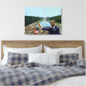 Toile Discours commémoratif 2001 (Insitu(Chambre))