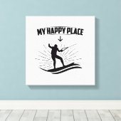 Toile Discours Wakeboard | Wakeboard Sports Cadeaux (Insitu (Plancher de Bois))