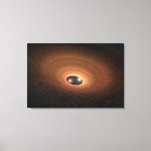 Toile Disque D'Étoiles De Matériel Dusty