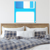 Toile Disques de disquettes (Insitu(Chambre))