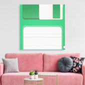 Toile Disques de disquettes (Insitu(Salon))