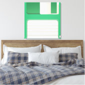 Toile Disques de disquettes (Insitu(Chambre))