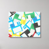 Toile Disques de disquettes (Recto)