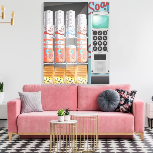 Toile Distributeur automatique (Insitu(Salon))