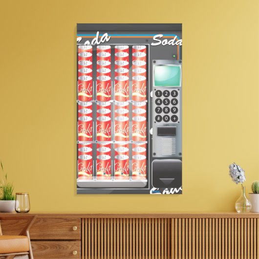 Toile Distributeur automatique (Insitu(Salon))