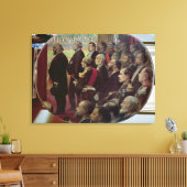 Toile Distribution des drapeaux, 14 juillet 1880 (Insitu(Salon))