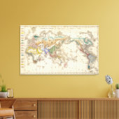 Toile Distribution primitive du genre humain (Insitu(Salon))