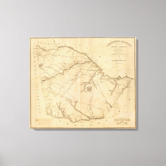 Toile District de Lexington, Caroline du Sud (Recto)