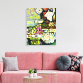 Toile Dit pour impliquer toute l'idée (Insitu(Salon))