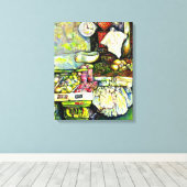 Toile Dit pour impliquer toute l'idée (Insitu (Plancher de Bois))