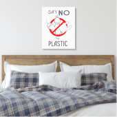 Toile Dites Non Au Plastique (Insitu(Chambre))