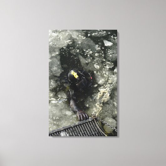 Toile Diver US Navy (Recto)