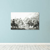 Toile Diverses tribus de cosaques russes (Insitu (Plancher de Bois))