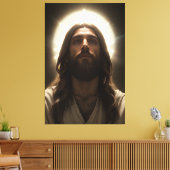 Toile Divina Mirada: Cristo en Luz Dorada (Insitu(Salon))